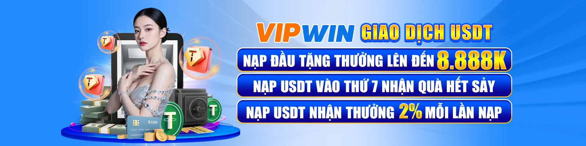 Hình ảnh chào mừng người chơi mới tại vip u888